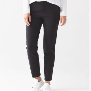Lululemon Black Stretch Ankle Pants Trek Trouser